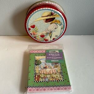 MARY ENGELBREIT TIN AND ME NOTE CARDS (NEW SET OF 10)***
